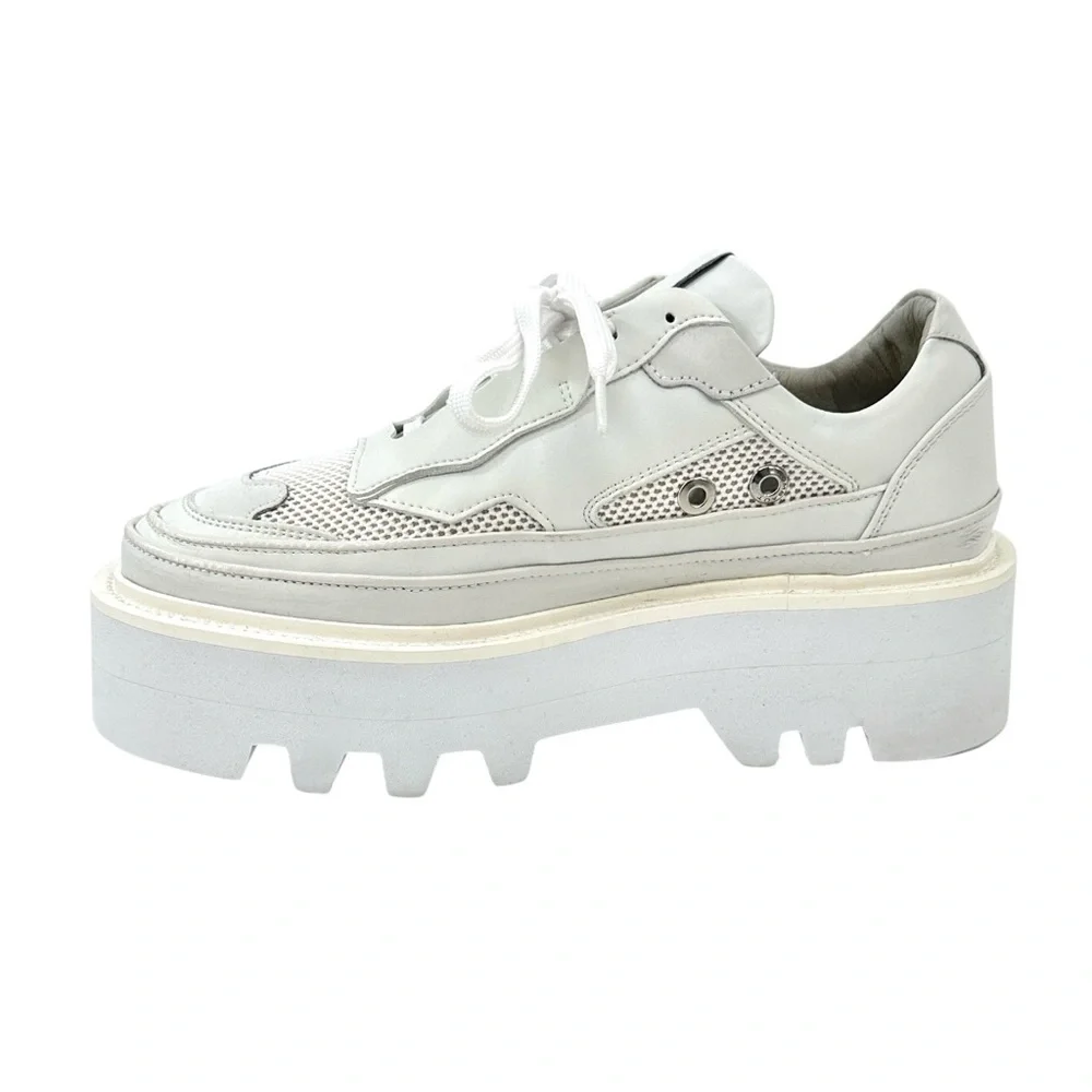 Rombaut Protect Hybrid White Chunky Platform Sneakers sz 41 - Picture 10 of 15